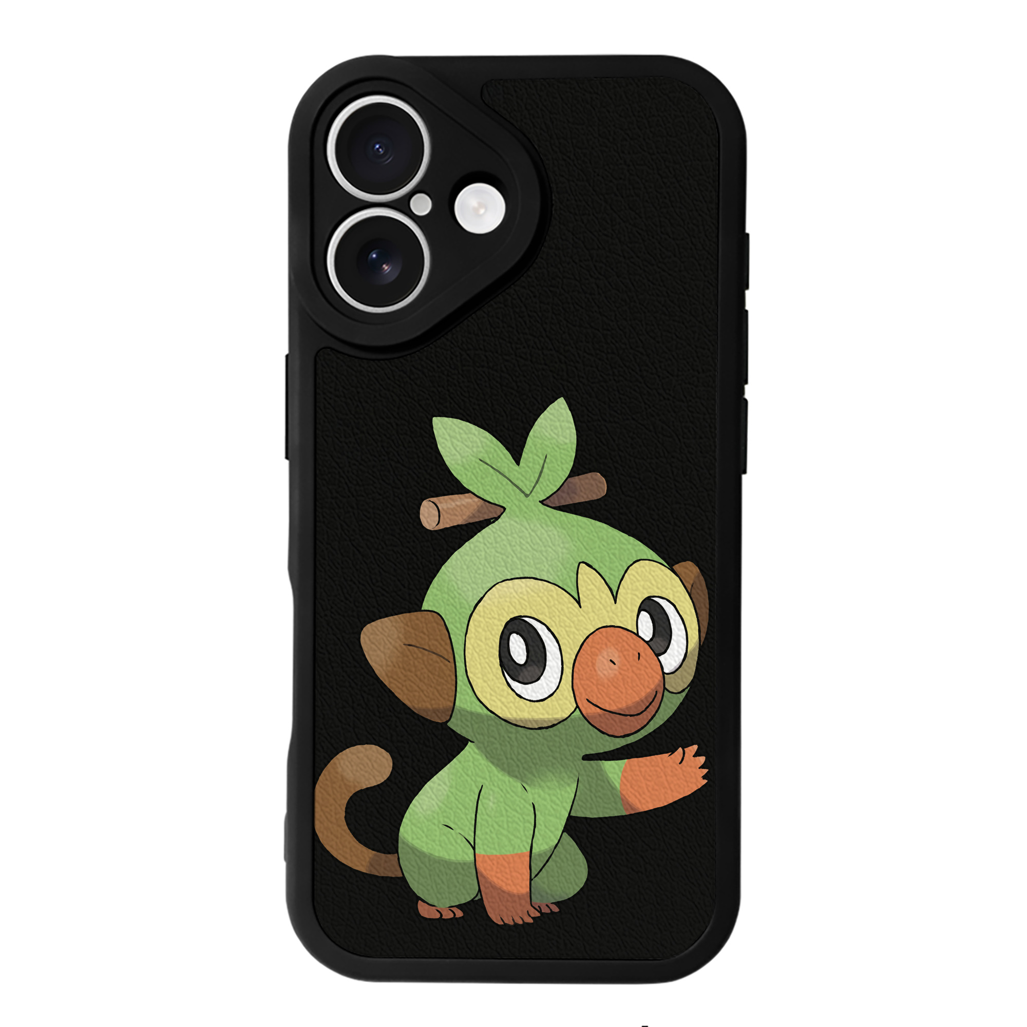 （画像用） ポケットモンスター Pokémon 【iPhone 16シリーズ対応】シリコンスマホケース（レザー調） 材質：シリコン